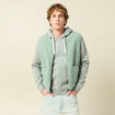 Sweat sans manches effet polaire vert pastel homme