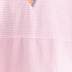 Chemise manches longues rose femme