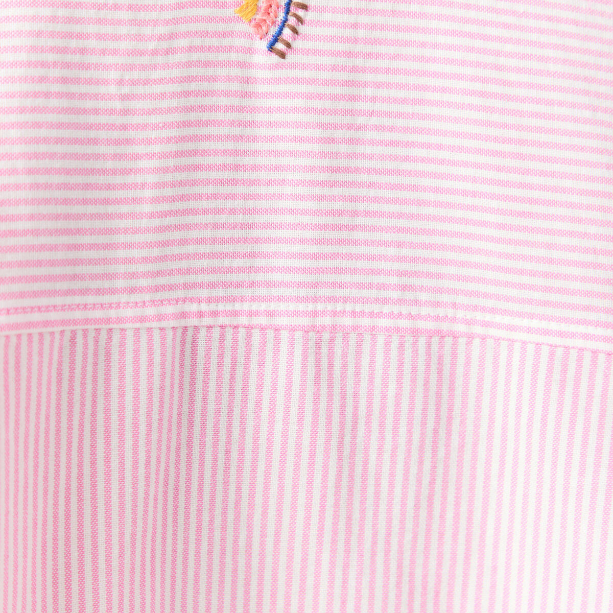 Chemise manches longues rose femme