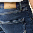 Jeans straight homme used L34 denim brut homme