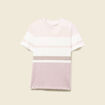 T-shirt manches courtes rose pastel homme