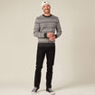 Pull manches longues ecru homme