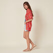 Chemise éco-responsable orange femme