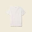 T-shirt en coton ecru homme