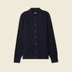 Gilet manches longues bleu marine homme