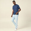 T-shirt manches courtes bleu marine homme
