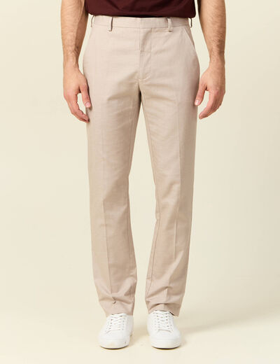 Pantalon chino gris homme
