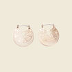 Boucles d'oreilles créoles couleur or femme