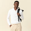 Chemise manches longues blanc homme