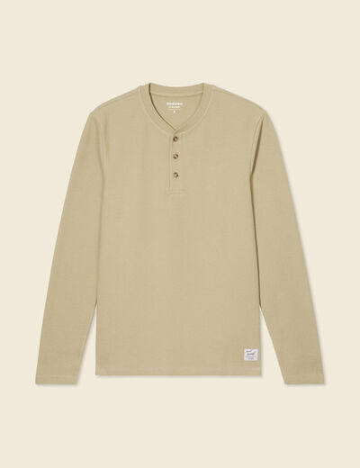 T-shirt manches longues gris homme