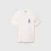T-shirt en coton ecru homme
