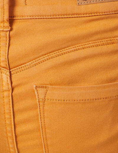 Pantalon Audrey - skinny push up jaune femme