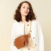 Sac banane marron femme