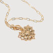 Collier couleur or femme