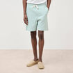 Bermuda bleu gris homme