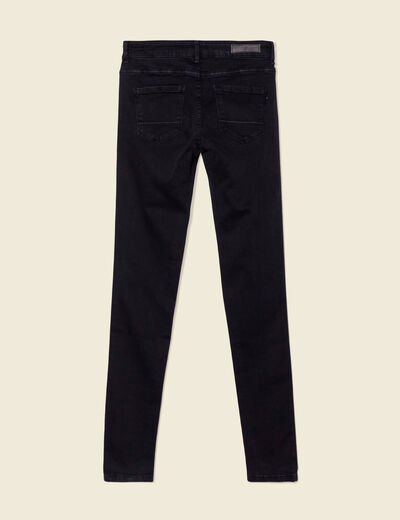 Jeans jegging denim noir femme