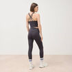 Brassi&egrave;re ajust&eacute;e cropped gris fonc&eacute; femme