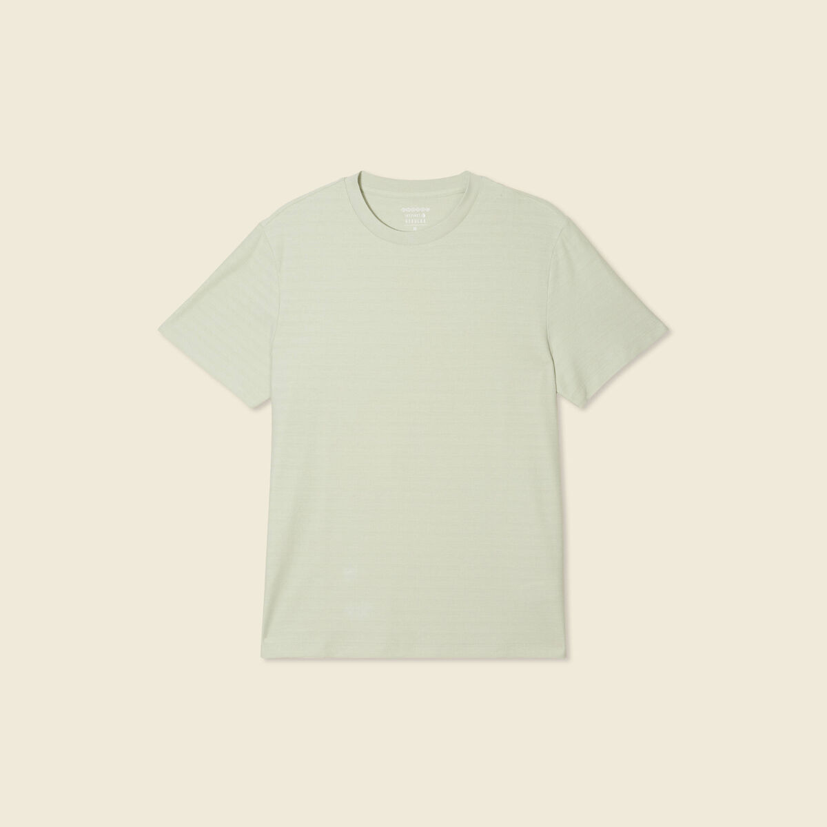 T-shirt manches courtes vert clair homme