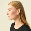 Boucles d'oreilles couleur or femme