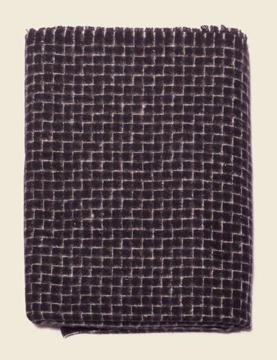 Écharpe noir femme