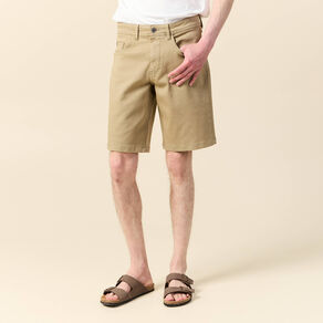 Bermuda droit 5 poches gris homme