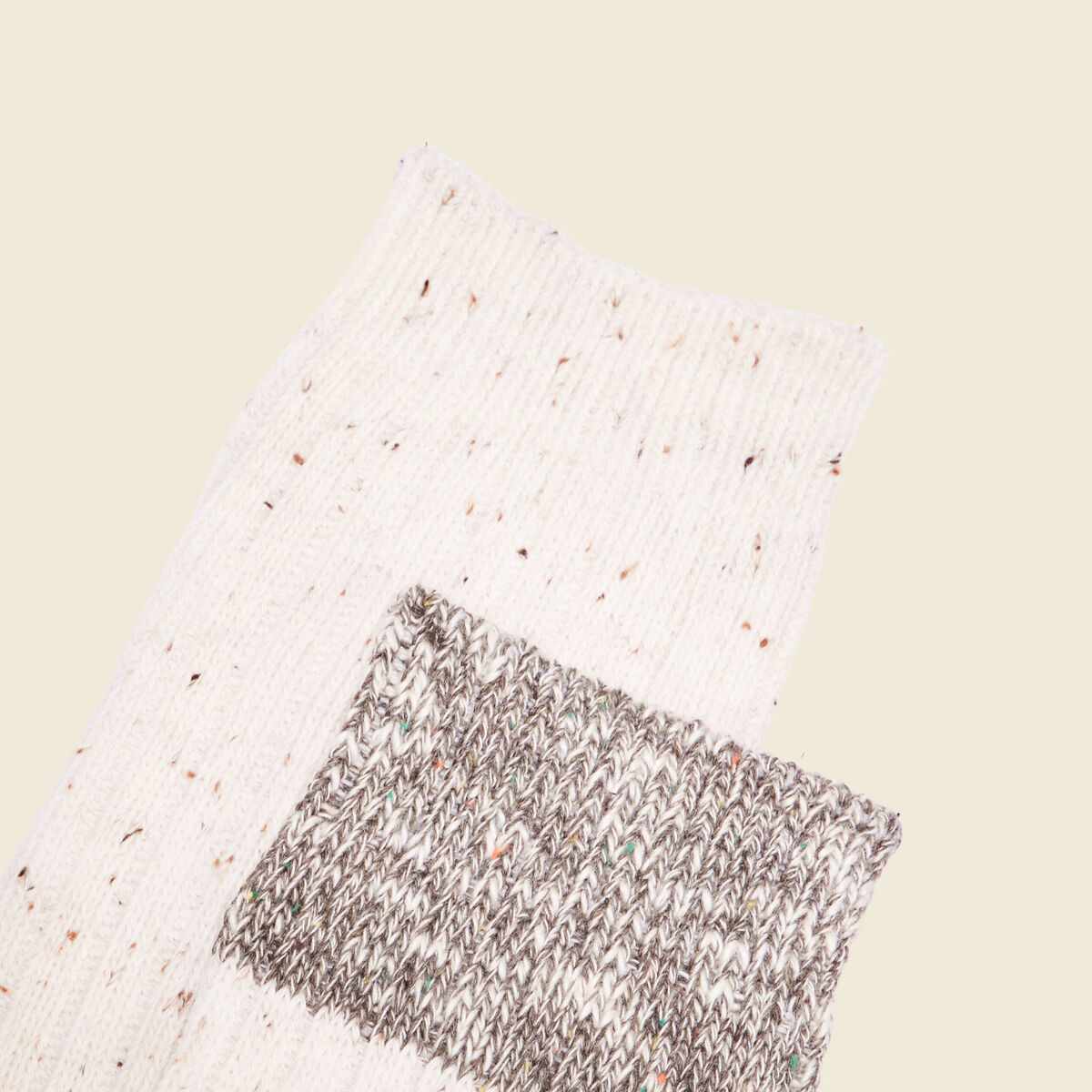 Lot 2 paires chaussettes gris homme
