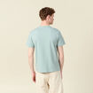 T-shirt éco-responsable bleu gris homme