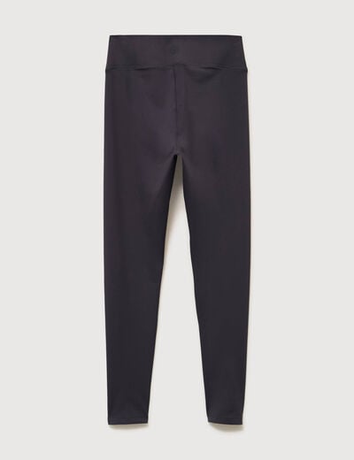 Leggings gris fonc&eacute; femme