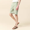 Short éco-responsable vert olive homme