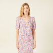 Blouse manches courtes rose femme