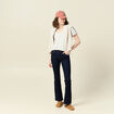T-shirt manches courtes bleu clair femme