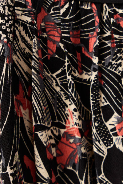 Chemise éco-responsable noir femme