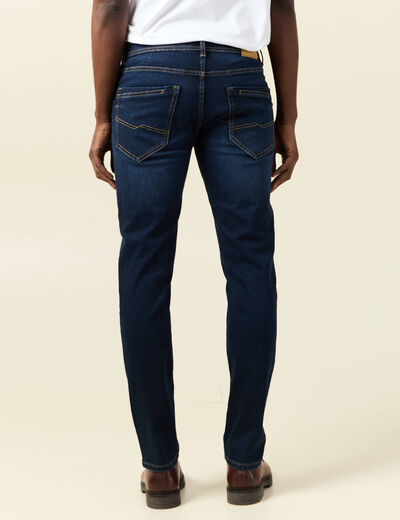 Jeans slim longueur 32 denim brut homme