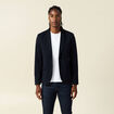 Veste blazer cintrée bleu marine homme