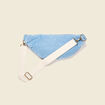 Sac banane en jean denim bleach femme
