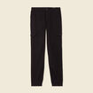Pantalon battle 7/8&egrave;me taille standard noir femme