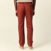 Pantalon chino marron cognac homme