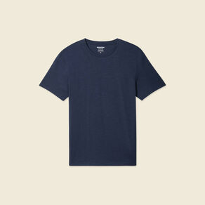T-shirt Instinct col rond bleu marine homme