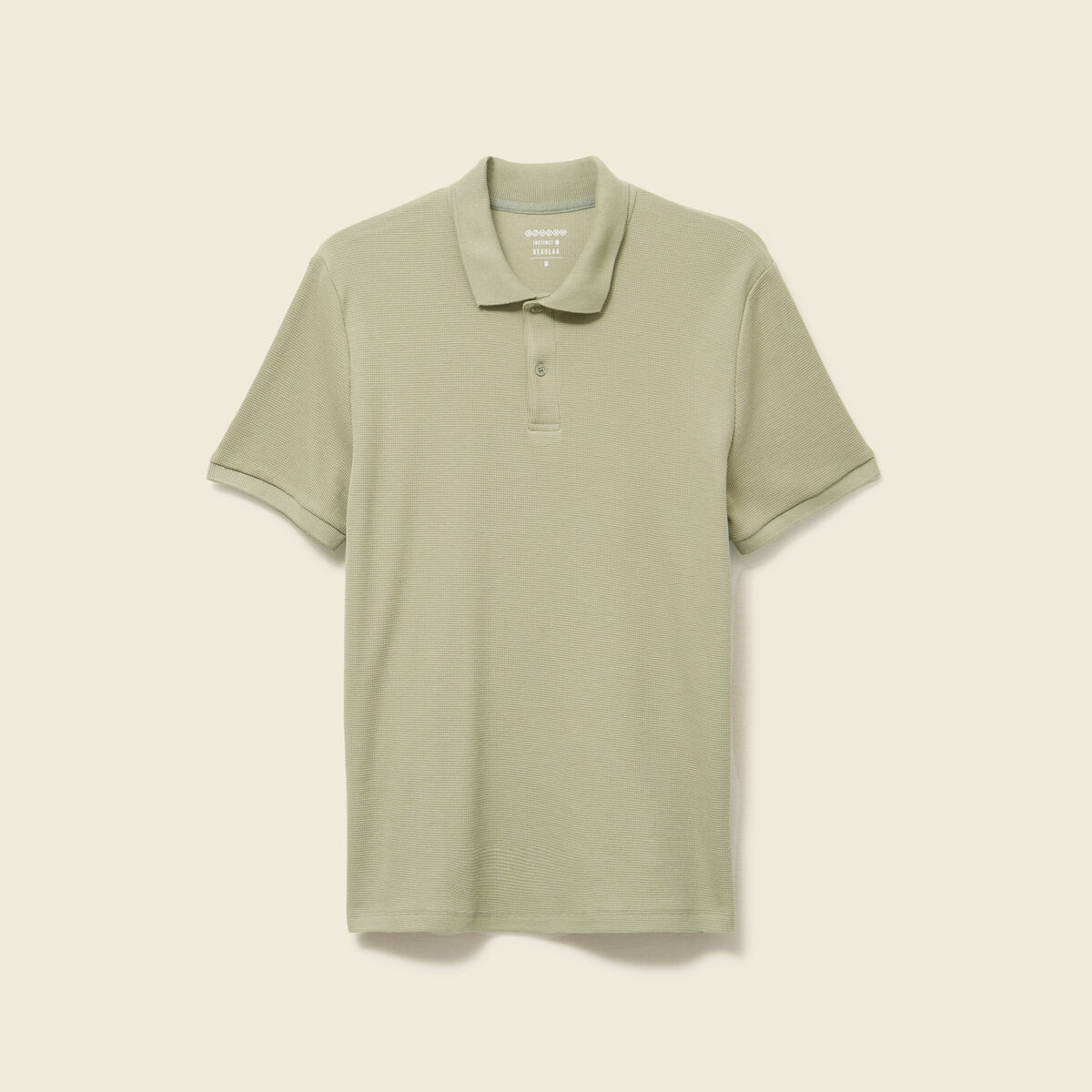 Polo col polo manches courtes en coton gris homme
