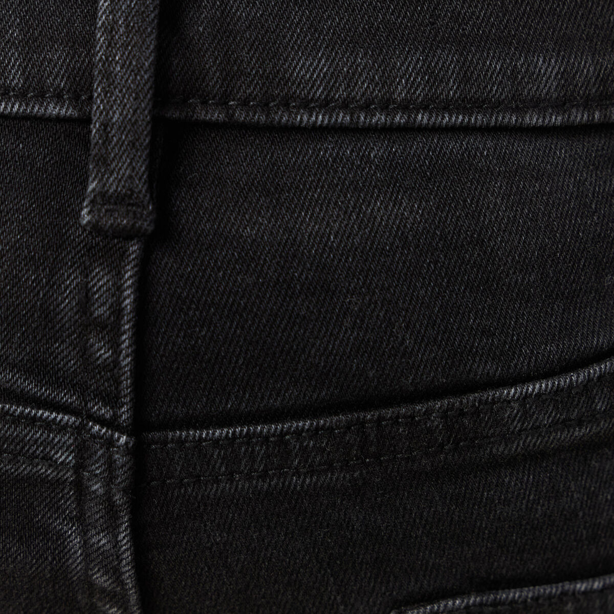 Jeans skinny tapered denim noir homme