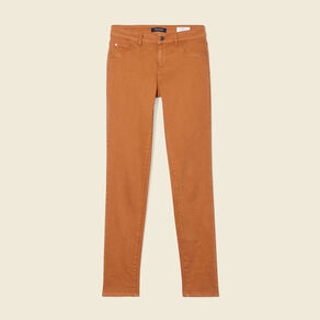 pantalon slim marron femme Pantalon slim marron femme