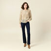 Chemise éco-responsable vert kaki femme