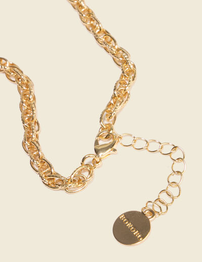 Collier couleur or femme