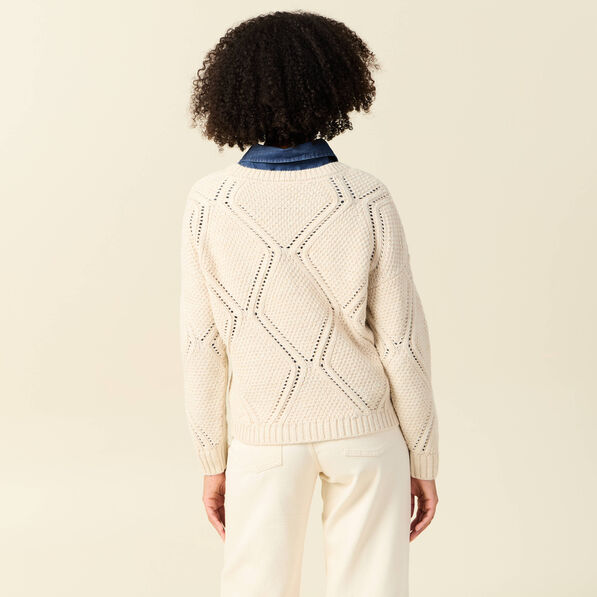 pull manches longues ecru femme Pull manches longues ecru femme