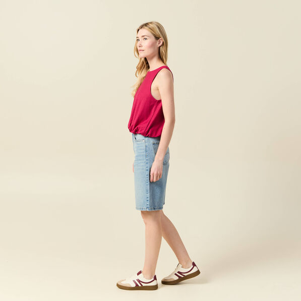 debardeur sans manches rose framboise femme Débardeur sans manches rose framboise femme
