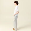 T-shirt manches courtes blanc femme