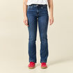 Jeans bootcut denim stone femme