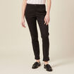 Pantalon chino Instinct noir femme
