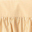 Robe droite ceinturée jaune femme