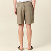 Short droit à coulisse vert kaki homme